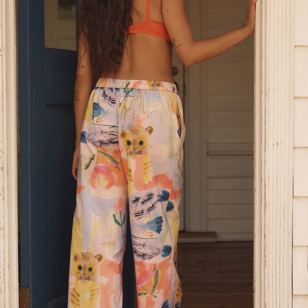 Anthropologie Multicolor Pajama Pants